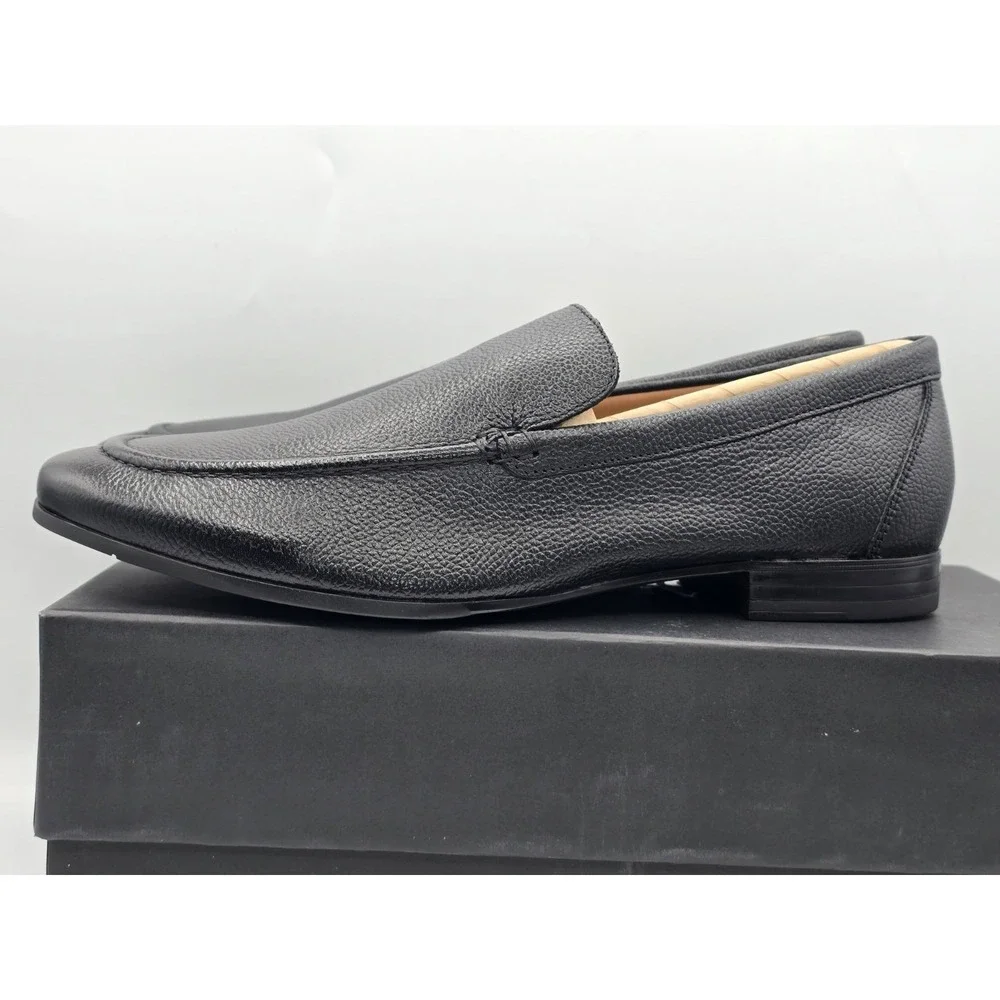 Allen Edmonds Leather Lennox Black‎ Slip On Loafer Men's Size 8D - MSRP 409$